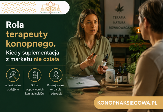 Rola terapeuty konopnego w doborze CBD – naturalne wsparcie dla zapracowanych przedsiębiorców